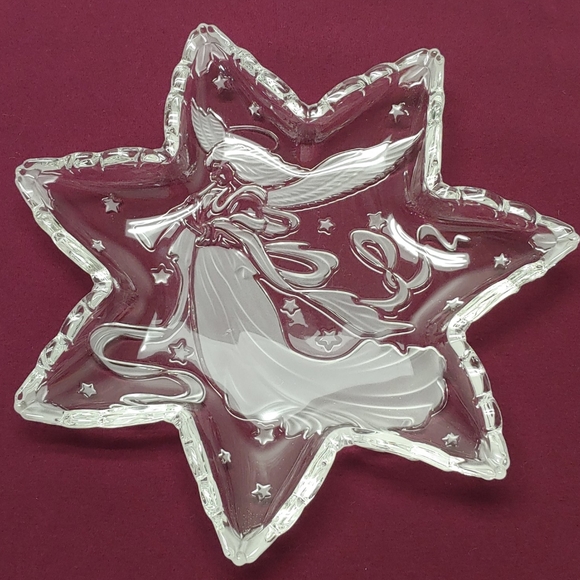 Mikasa Beautiful Angel Blowing Trumpet Dish!! - Picture 1 of 6